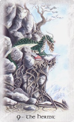 Celtic Dragon Tarot.  IX .