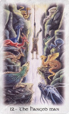Celtic Dragon Tarot.  XII .