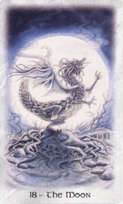 Celtic Dragon Tarot.  XVIII .