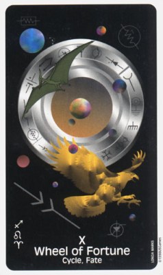 Crow's Magick Tarot.  X  .