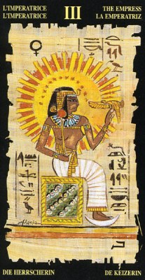 Egyptian Tarots. Аркан III Хозяйка.