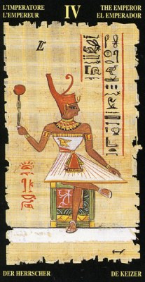 Egyptian Tarots. Аркан IV Хозяин.