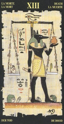 Egyptian Tarots.  XIII .