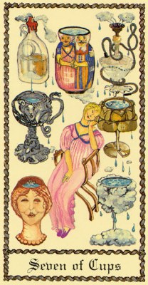 The Medieval Scapini Tarot. Каталог Cups07
