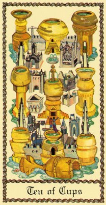 The Medieval Scapini Tarot. Каталог Cups10
