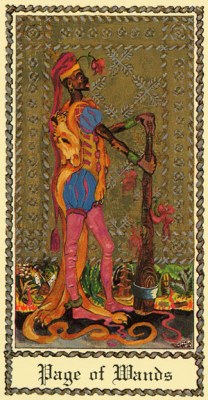 The Medieval Scapini Tarot. Каталог Wands11
