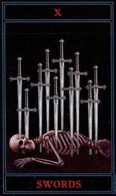  Готическое Таро Варго (The Gothic Tarot) - Страница 3 Swords10