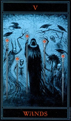  Готическое Таро Варго (The Gothic Tarot) - Страница 2 Wands05