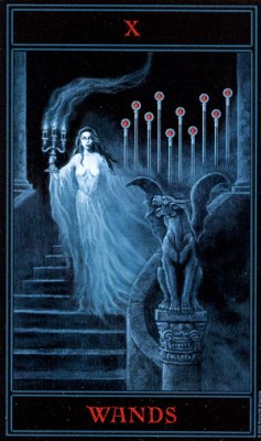  Готическое Таро Варго (The Gothic Tarot) - Страница 2 Wands10